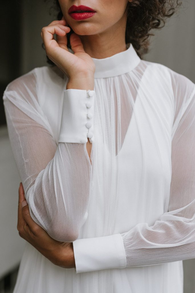 Clémentine Iacono - Robes de mariée sur-mesure Lyon - Simone