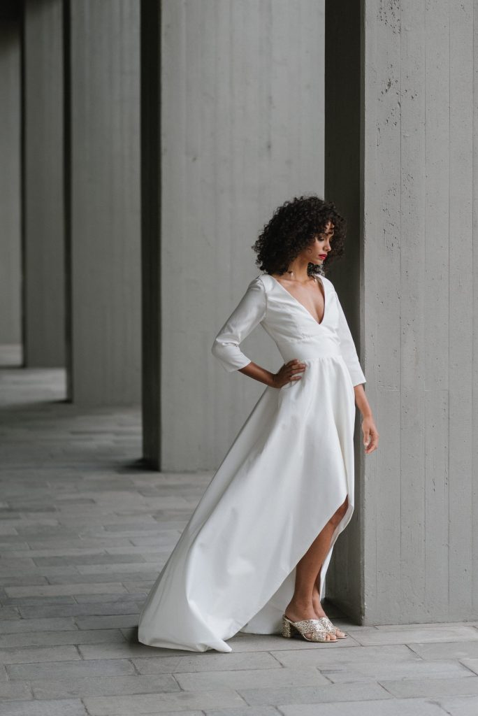 Clémentine Iacono - Créatrice de robes de mariée sur-mesure à Lyon - Caroline