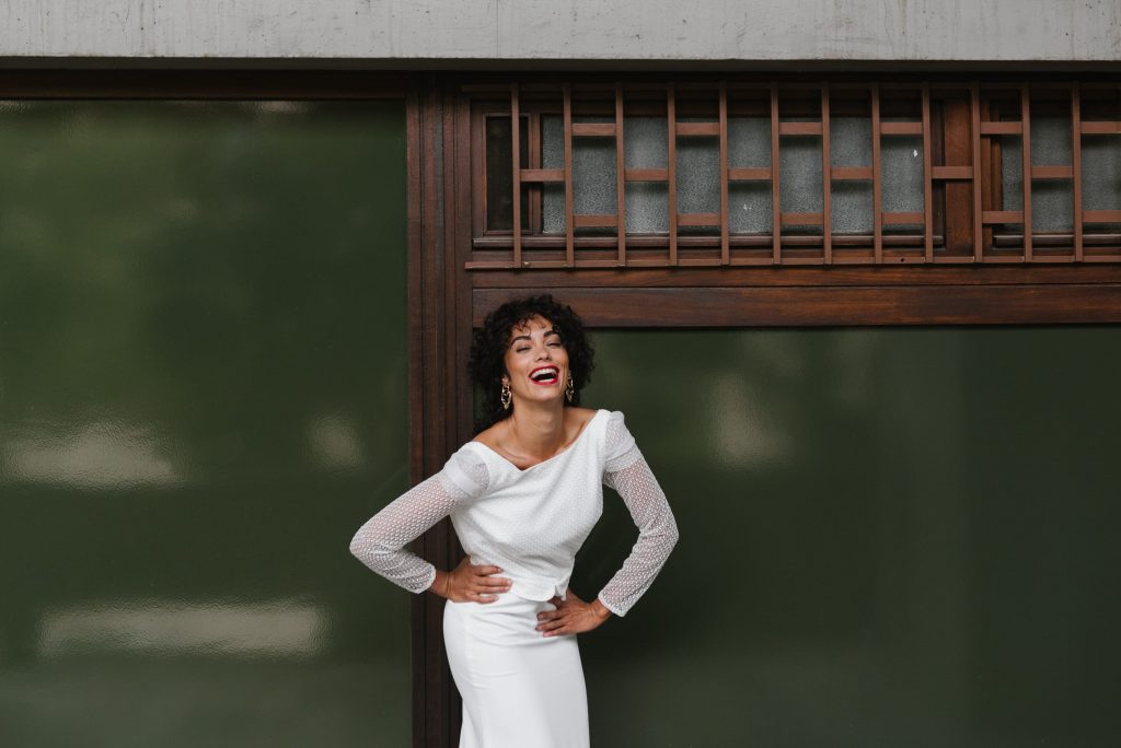 Clémentine Iacono - Créatrice de robes de mariée sur-mesure à Lyon - Adélaide