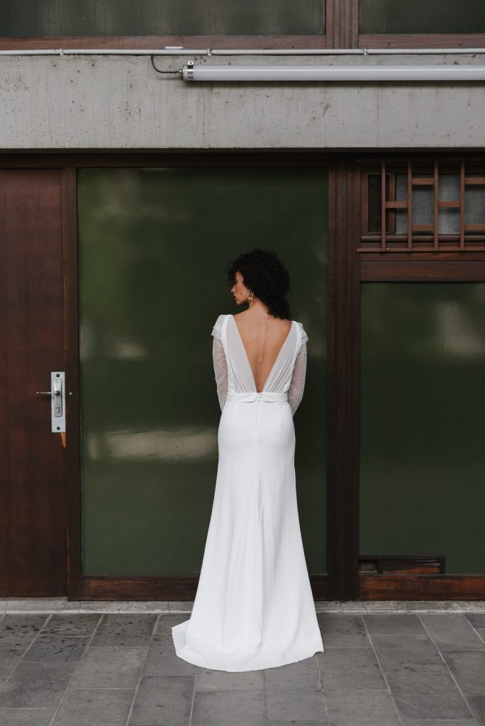 Clémentine Iacono - Créatrice de robes de mariée sur-mesure à Lyon - Adelaide