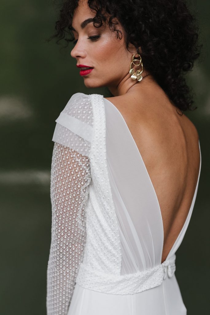 Clémentine Iacono - Créatrice de robes de mariée sur-mesure à Lyon - Adelaide