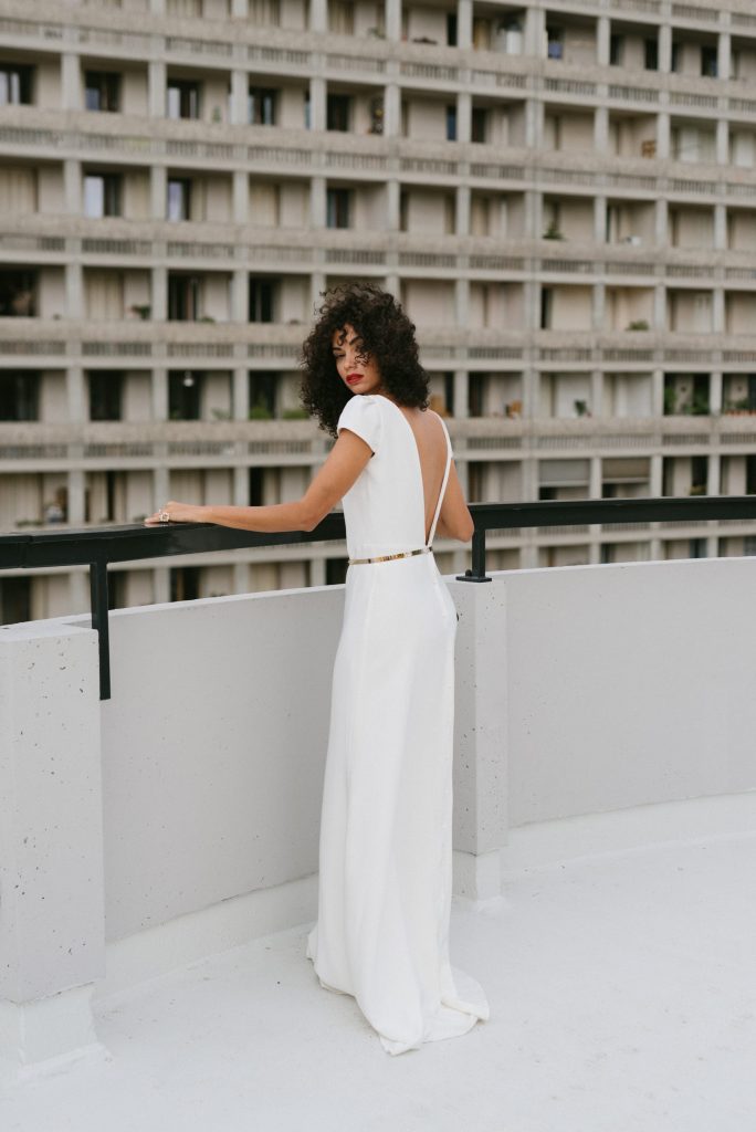 Clémentine Iacono - Créatrice de robes de mariée sur-mesure à Lyon - Eleonore