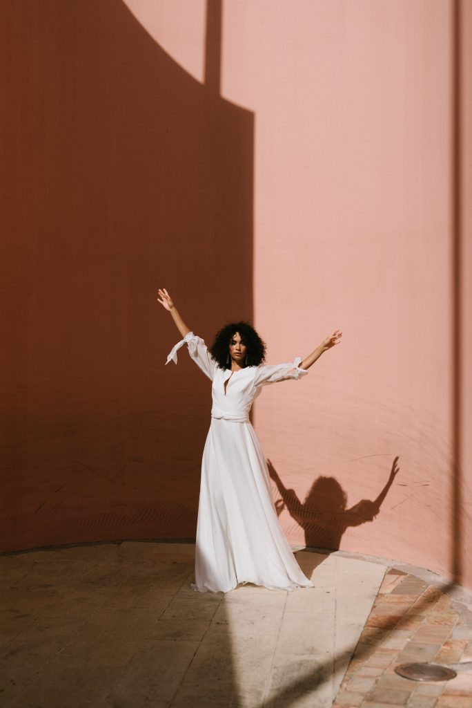 Clémentine Iacono - Créatrice de robes de mariée sur-mesure à Lyon - Félicité