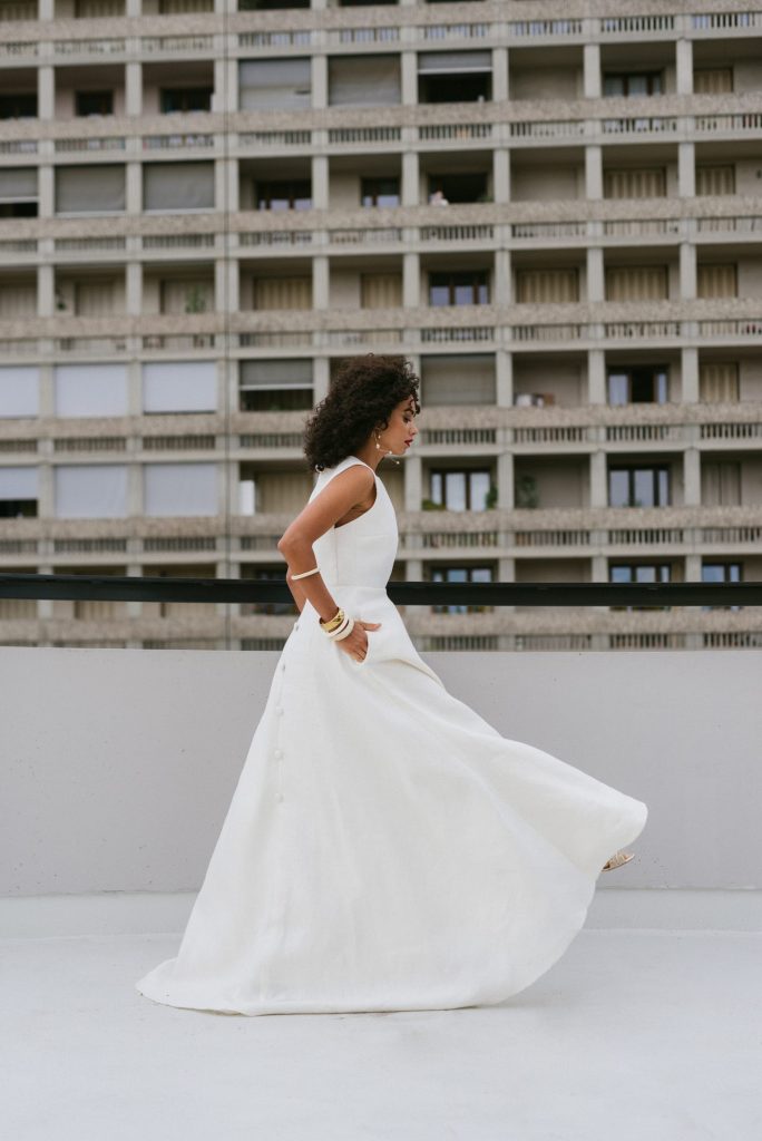 Clémentine Iacono - Créatrice de robes de mariée sur-mesure à Lyon - Pénélope